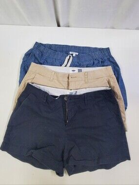 3 Pair Lot Summer Ready Women's Shorts 2 Pr Old Navy Sz 6 1 Pr Srylemint Sz 3
